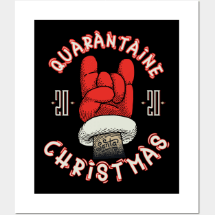 Quarantine Christmas 2020 - Santa Posters and Art